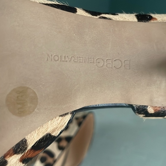 BCBGeneration Leopard Print Heels - Picture 10 of 11